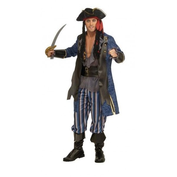 pirate capitaine bleu