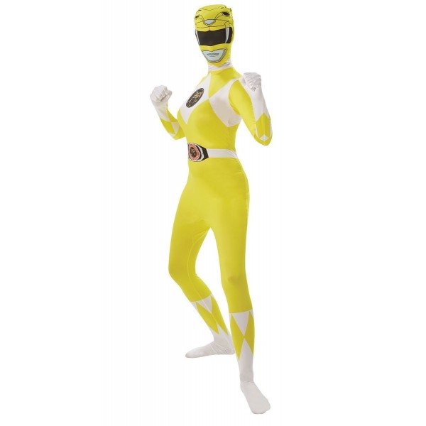 déguisement power rangers jaune femme pour soirée déguisée